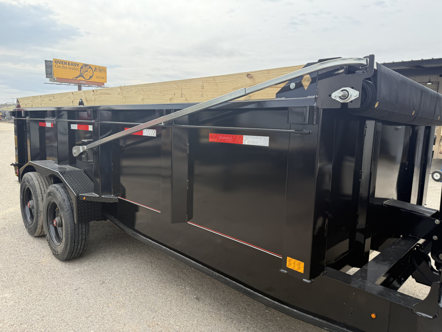 New 2026 Diamond C Trailers LPT210 16X82 GN Dump Trailer