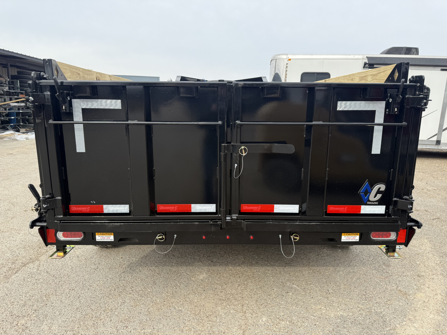 New 2026 Diamond C Trailers LPT210 16X82 GN Dump Trailer