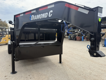 New 2026 Diamond C Trailers LPT210 16X82 GN Dump Trailer