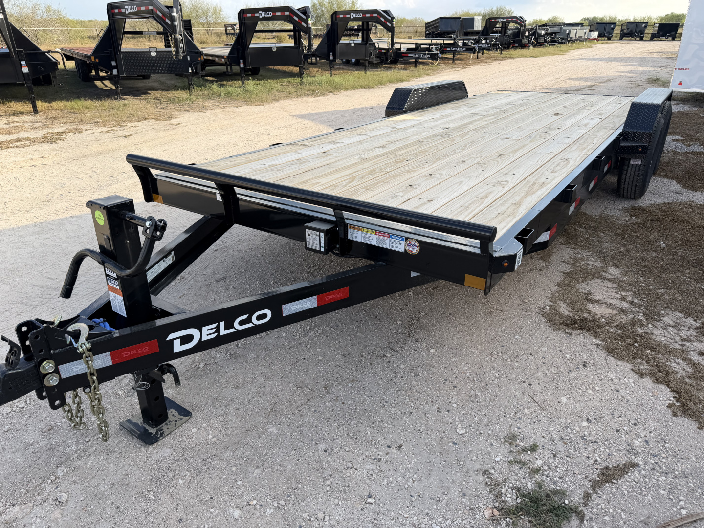 New 2026 Delco Trailers 83x22ft Car Hauler