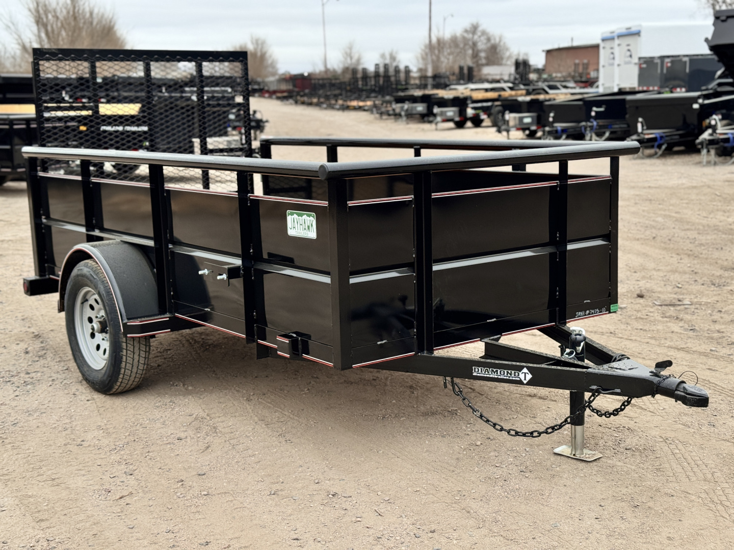 New 2026 Diamond T 5-10-2H Solid Side RampGate Utility 3K GVWR