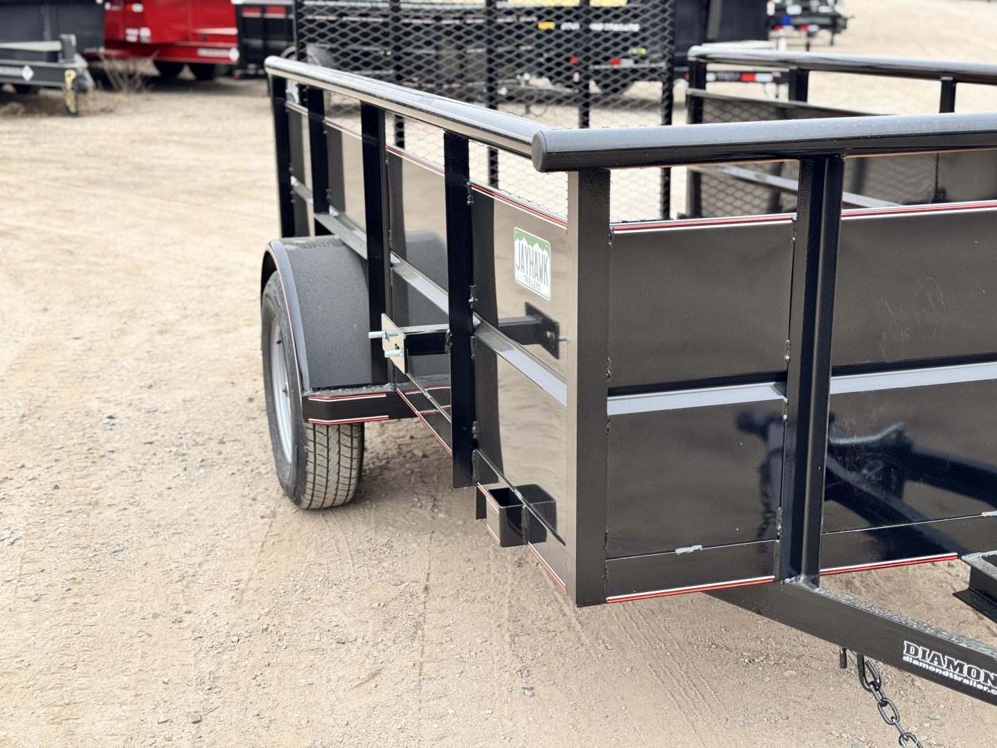 New 2026 Diamond T 5-10-2H Solid Side RampGate Utility 3K GVWR