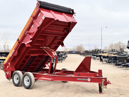 New 2026 Diamond T 7-14 Dump W/ 7 Gauge Floor/Wall 7K Axles