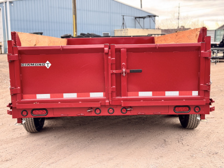 New 2026 Diamond T 7-14 Dump W/ 7 Gauge Floor/Wall 7K Axles