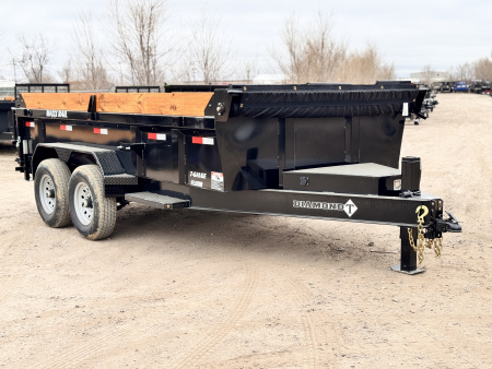 New 2026 Diamond T 7-14 Dump W/ 7 Gauge Floor/Wall 7K Axles