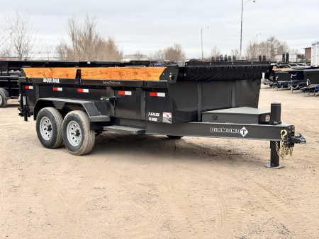 New 2026 Diamond T 7-14 Dump W/ 7 Gauge Floor/Wall 7K Axles