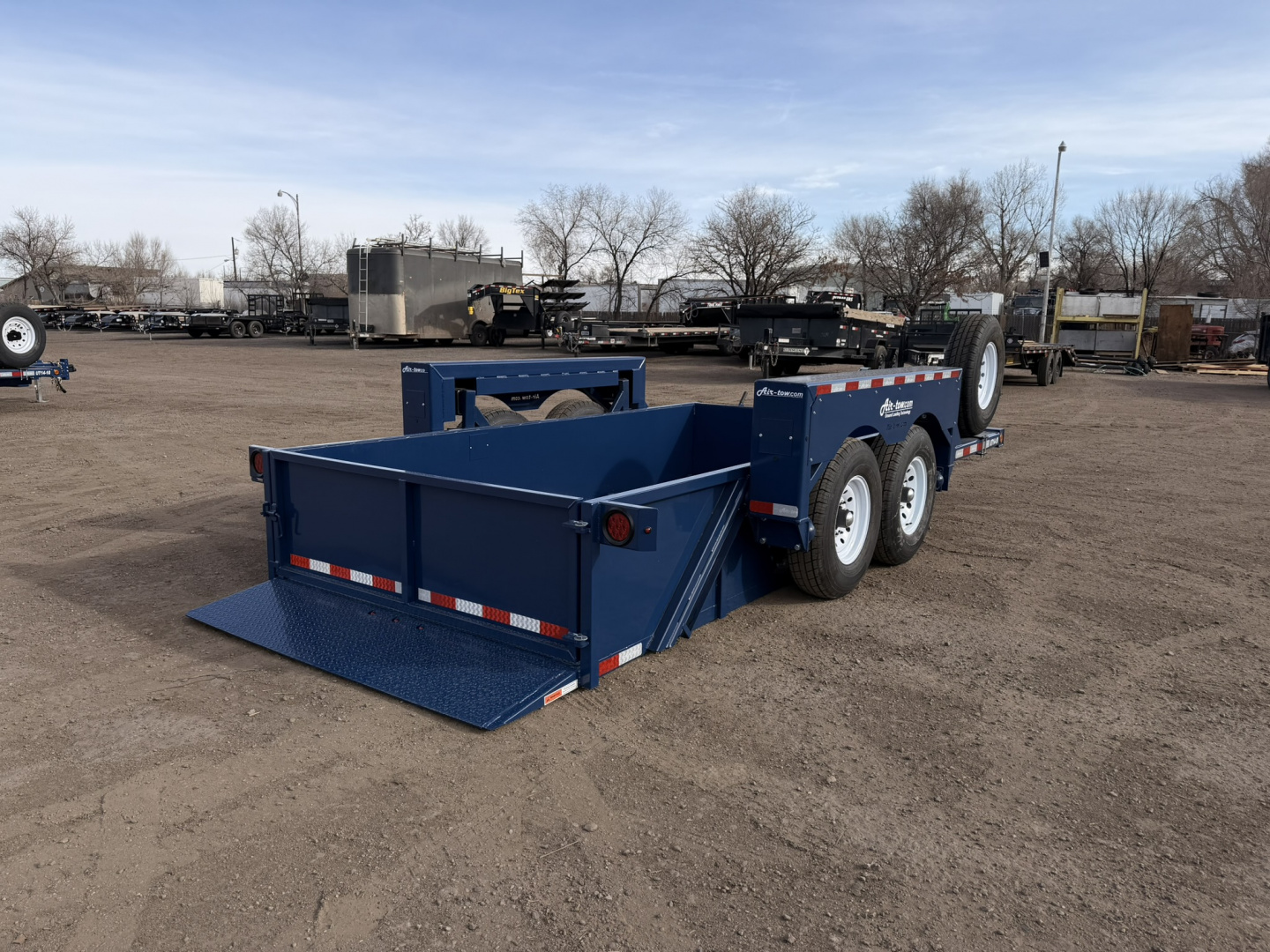 New 2025 Air Tow UT14-10 Drop Deck Trailer
