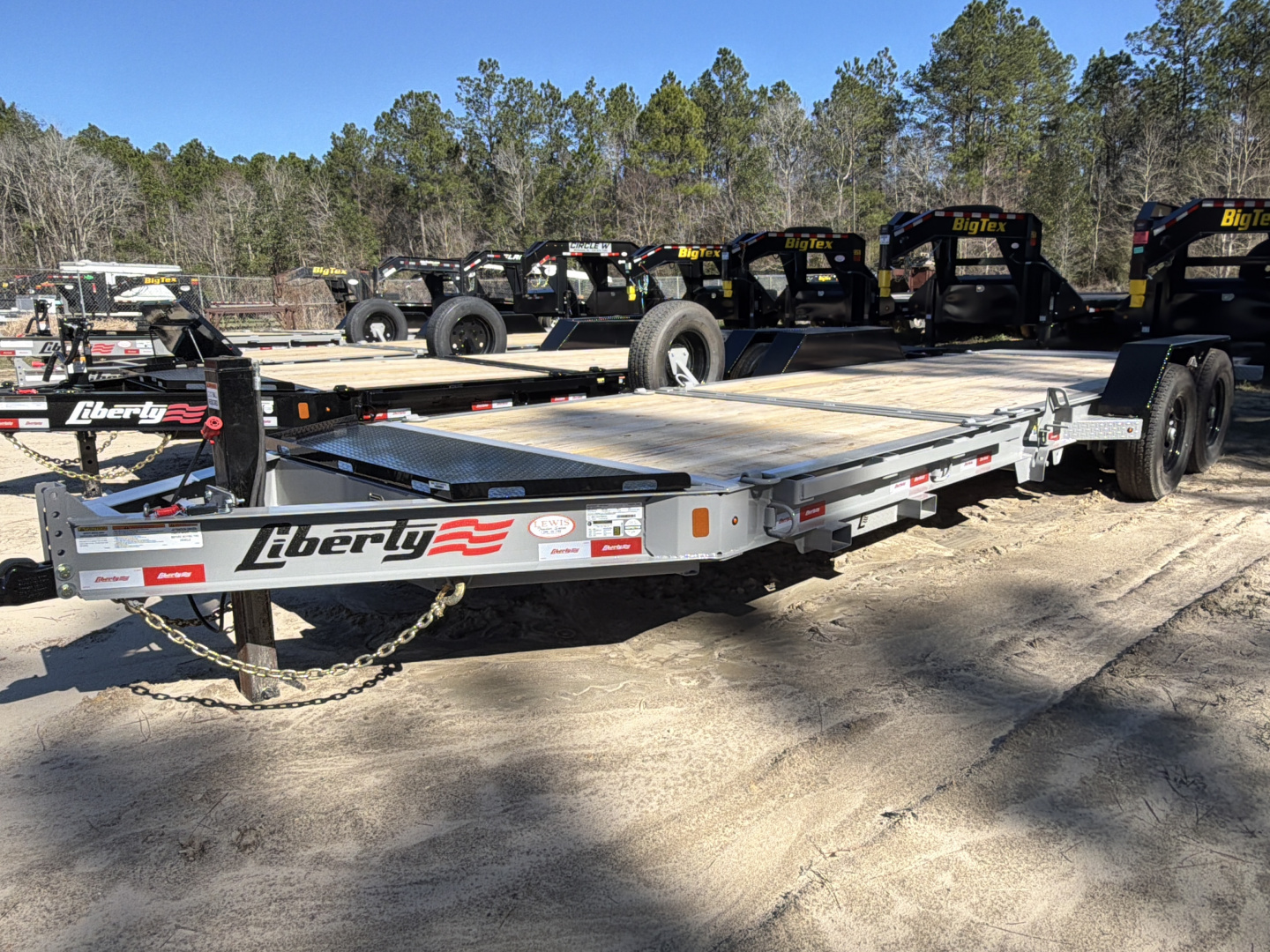 New 2026 Liberty 14K 83X22 Tilt Equipment Trailer