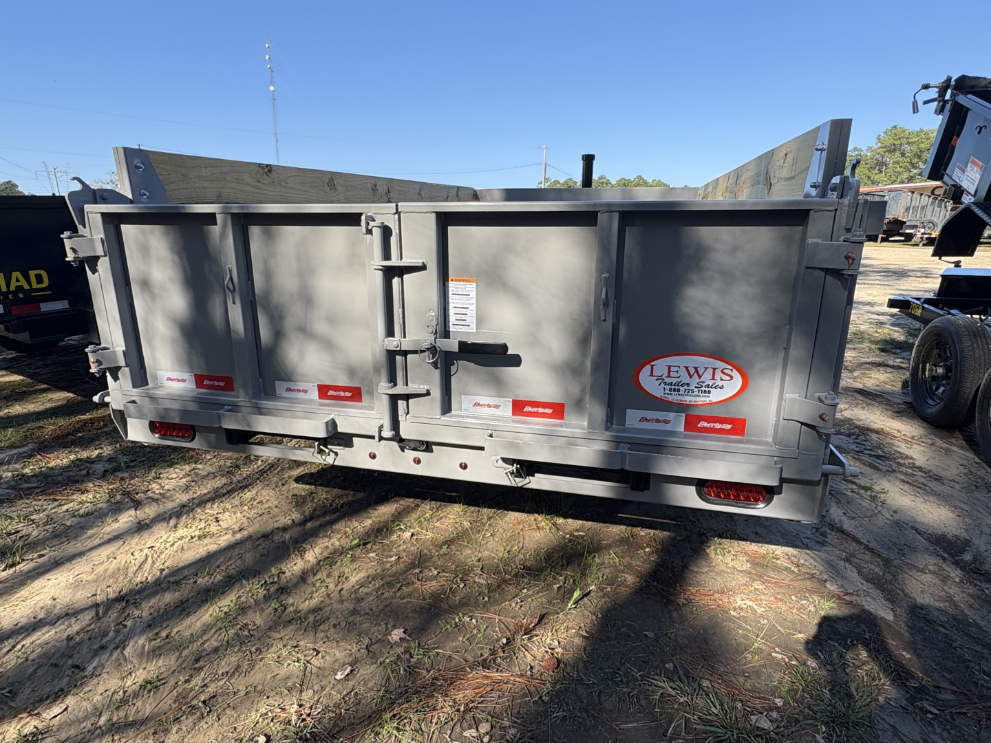 New 2026 Liberty 14K 83X14 Dump Trailer