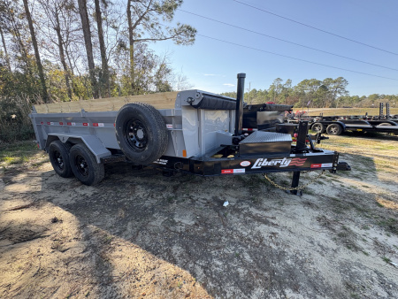 New 2026 Liberty 14K 83X14 Dump Trailer