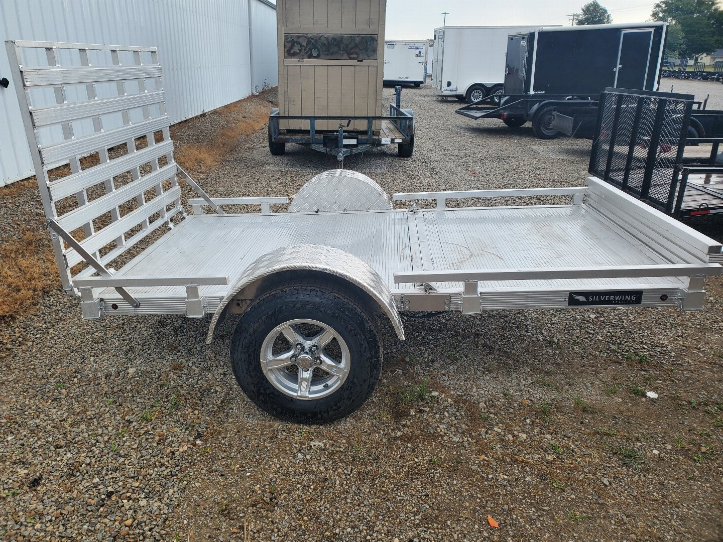 Used 2023 Silverwing 5x9 Utility Trailer