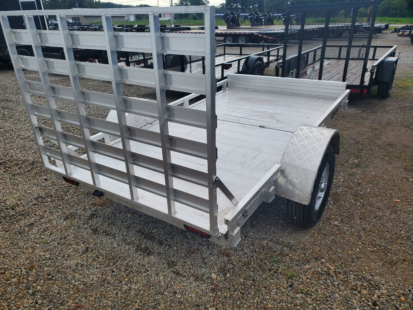 Used 2023 Silverwing 5x9 Utility Trailer