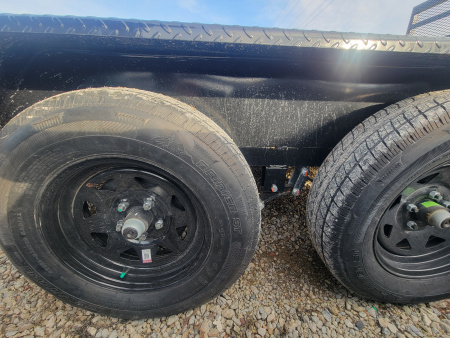 New 2026 Sure-Trac 7x18 Tube Top 7K Utility Trailer