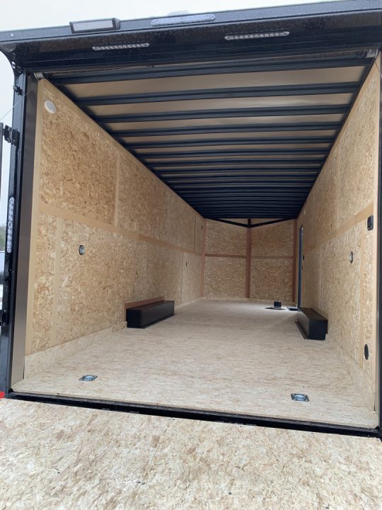 New 2026 US Cargo 8.5X26 + 3FT V nose/ 7'6" interior/ I-Beam frame/ Polycore/Blackout -9990gvw