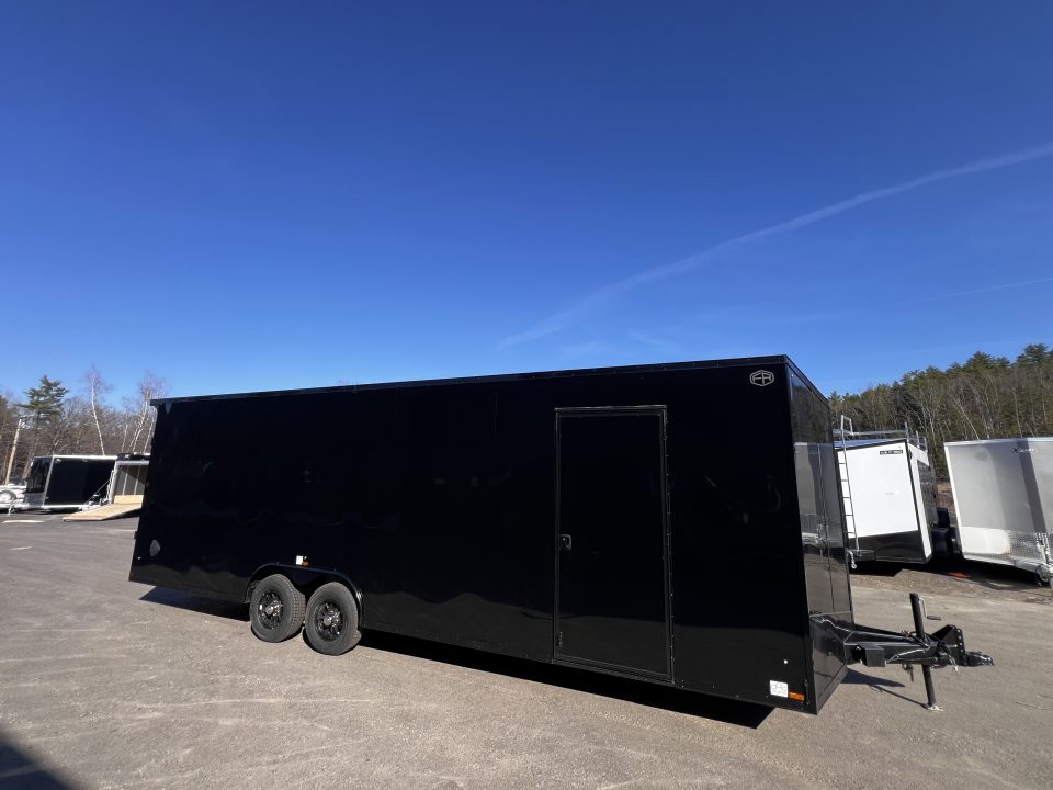 New Dent Sale* 2026 US Cargo 8.5X26 + 3FT V nose/ 7'6" interior/ I-Beam frame/ Polycore/Blackout -9990gvw