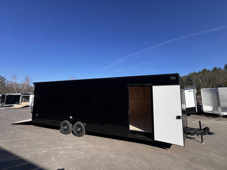 New Dent Sale* 2026 US Cargo 8.5X26 + 3FT V nose/ 7'6" interior/ I-Beam frame/ Polycore/Blackout -9990gvw