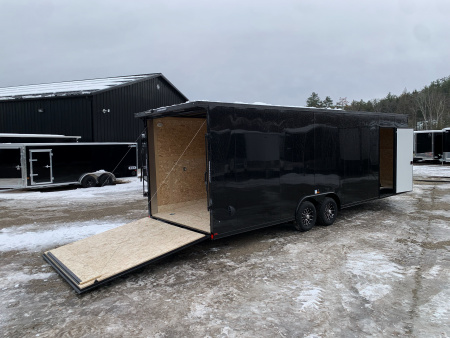 New 2026 US Cargo 8.5X26 + 3FT V nose/ 7'6" interior/ I-Beam frame/ Polycore/Blackout -9990gvw