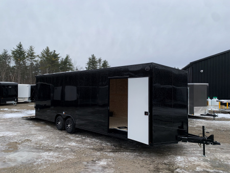 New 2026 US Cargo 8.5X26 + 3FT V nose/ 7'6  interior/ I-Beam frame/ Polycore/Blackout -9990gvw