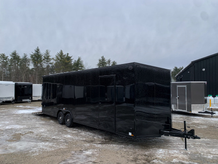 New 2026 US Cargo 8.5X26 + 3FT V nose/ 7'6" interior/ I-Beam frame/ Polycore/Blackout -9990gvw