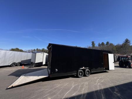New Dent Sale* 2026 US Cargo 8.5X26 + 3FT V nose/ 7'6" interior/ I-Beam frame/ Polycore/Blackout -9990gvw