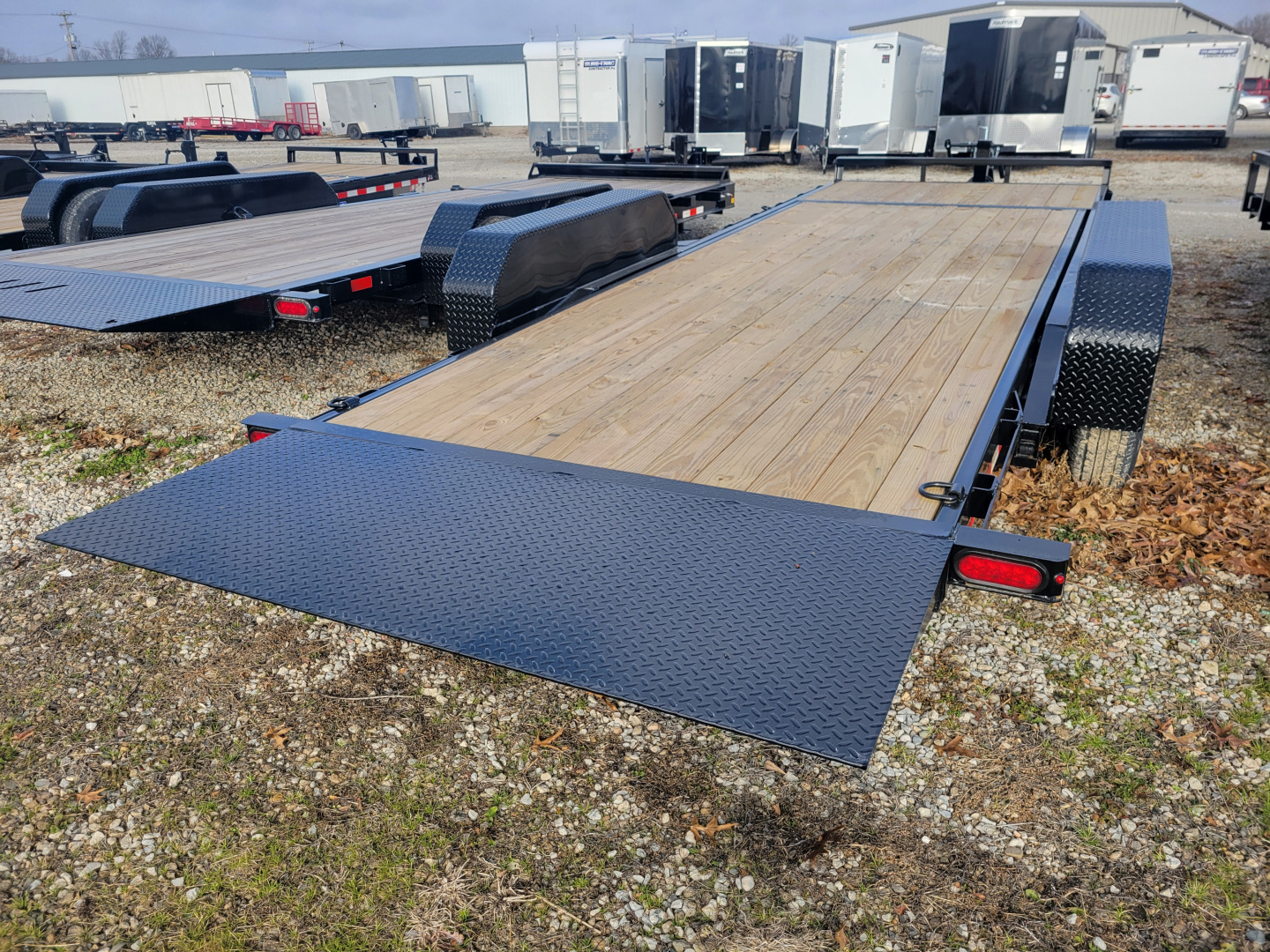 New 2026 Sure-Trac 7x18+4 Tilt Bed Equipment Trailer 14k