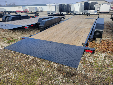 New 2026 Sure-Trac 7x18+4 Tilt Bed Equipment Trailer 14k