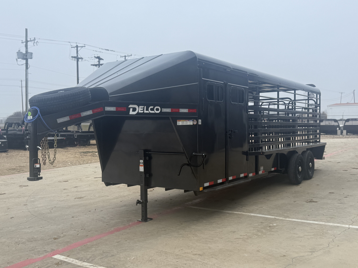 New 2026 Delco Trailers M824 Stock / Stock Combo Trailer 43922 for sale ...