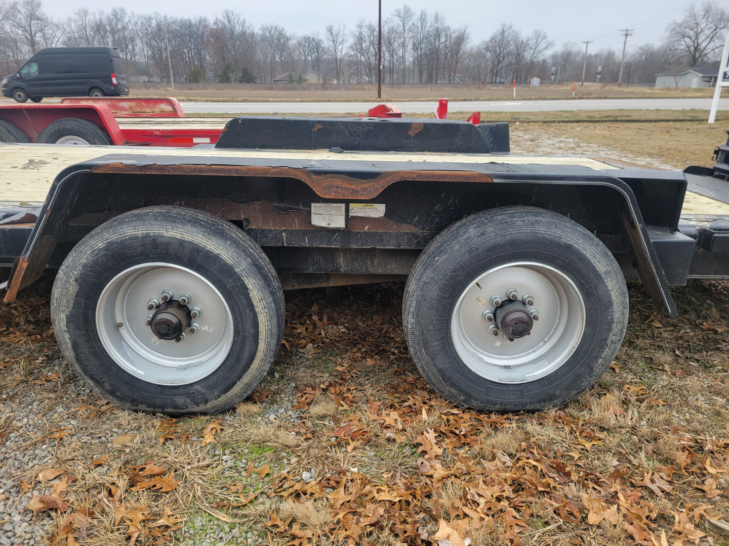 Used 2021 Behnke 7x21+3 Equipment Trailer