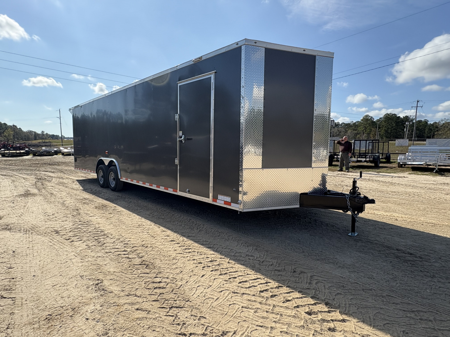 New 2026 Diamond Cargo 8.5X28TA w/ Escape Door Cargo / Enclosed Trailer