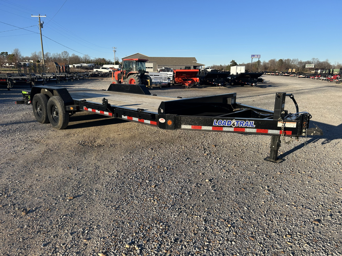 Used 2024 Load Trail 83"x20' 14k Equipment Trailer