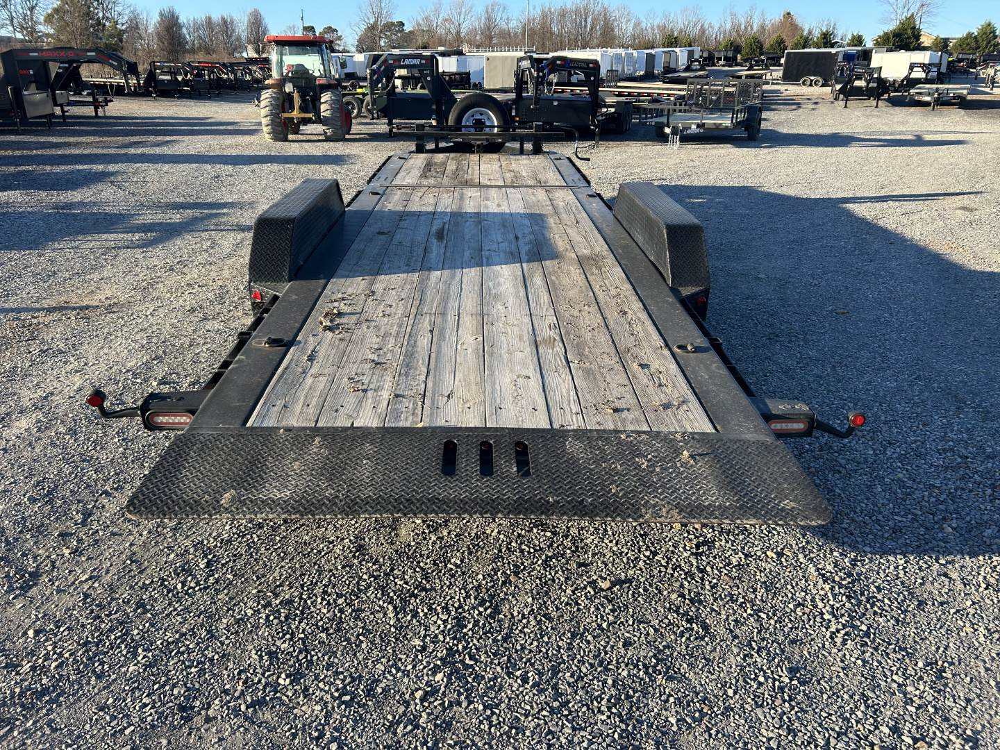 Used 2021 Load Trail 83" x 24' 14k Tilt Equipment Trailer