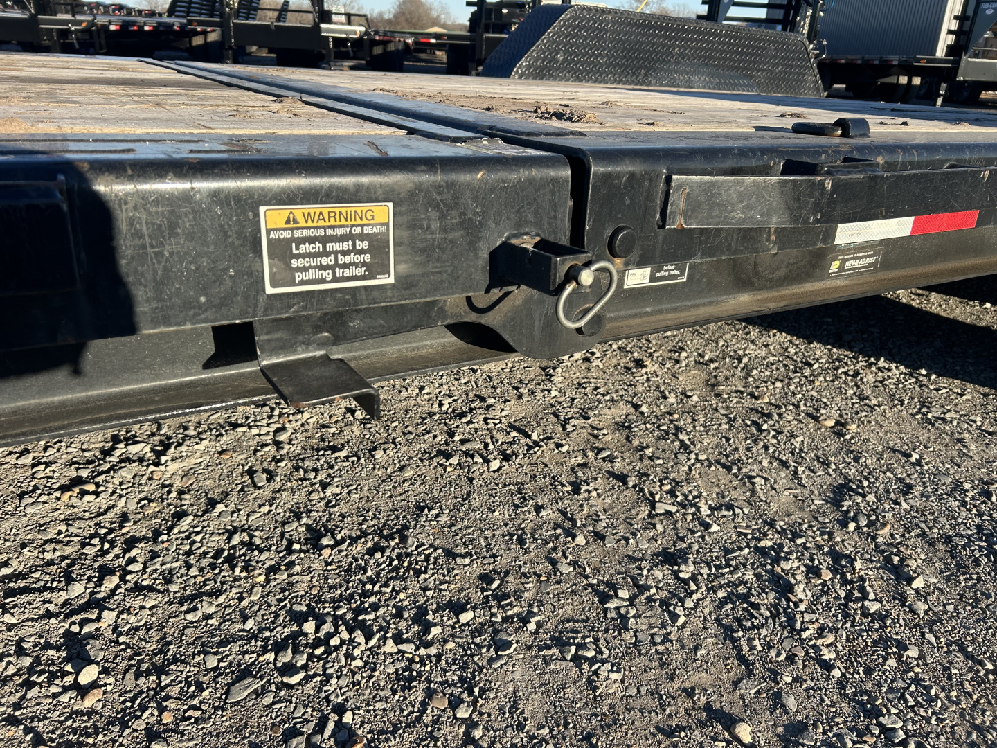 Used 2021 Load Trail 83" x 24' 14k Tilt Equipment Trailer