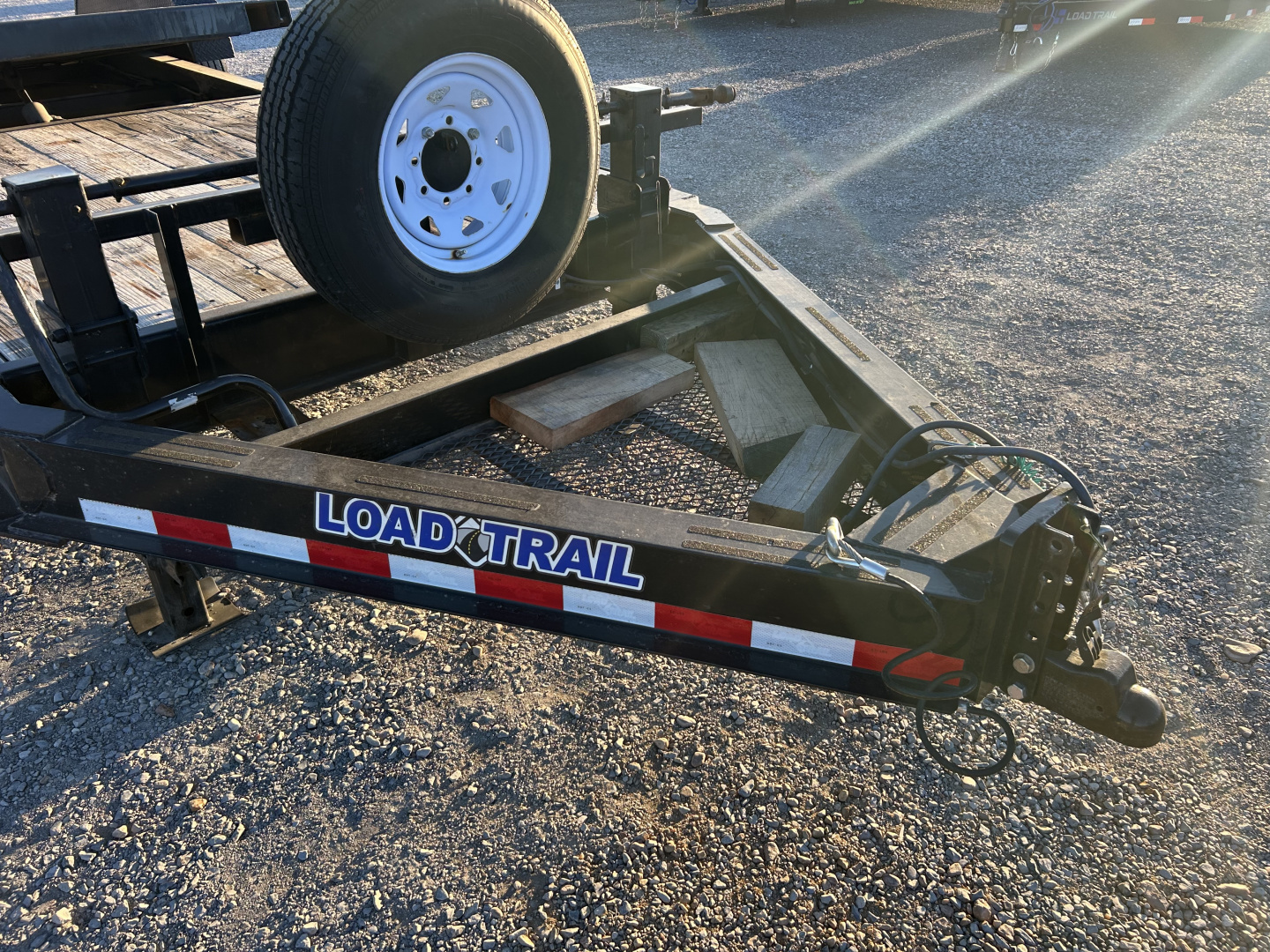 Used 2021 Load Trail 83" x 24' 14k Tilt Equipment Trailer