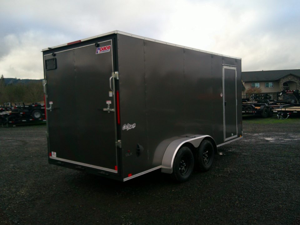 New 2026 Pace American 7x16 7K Cargo / Enclosed Trailer