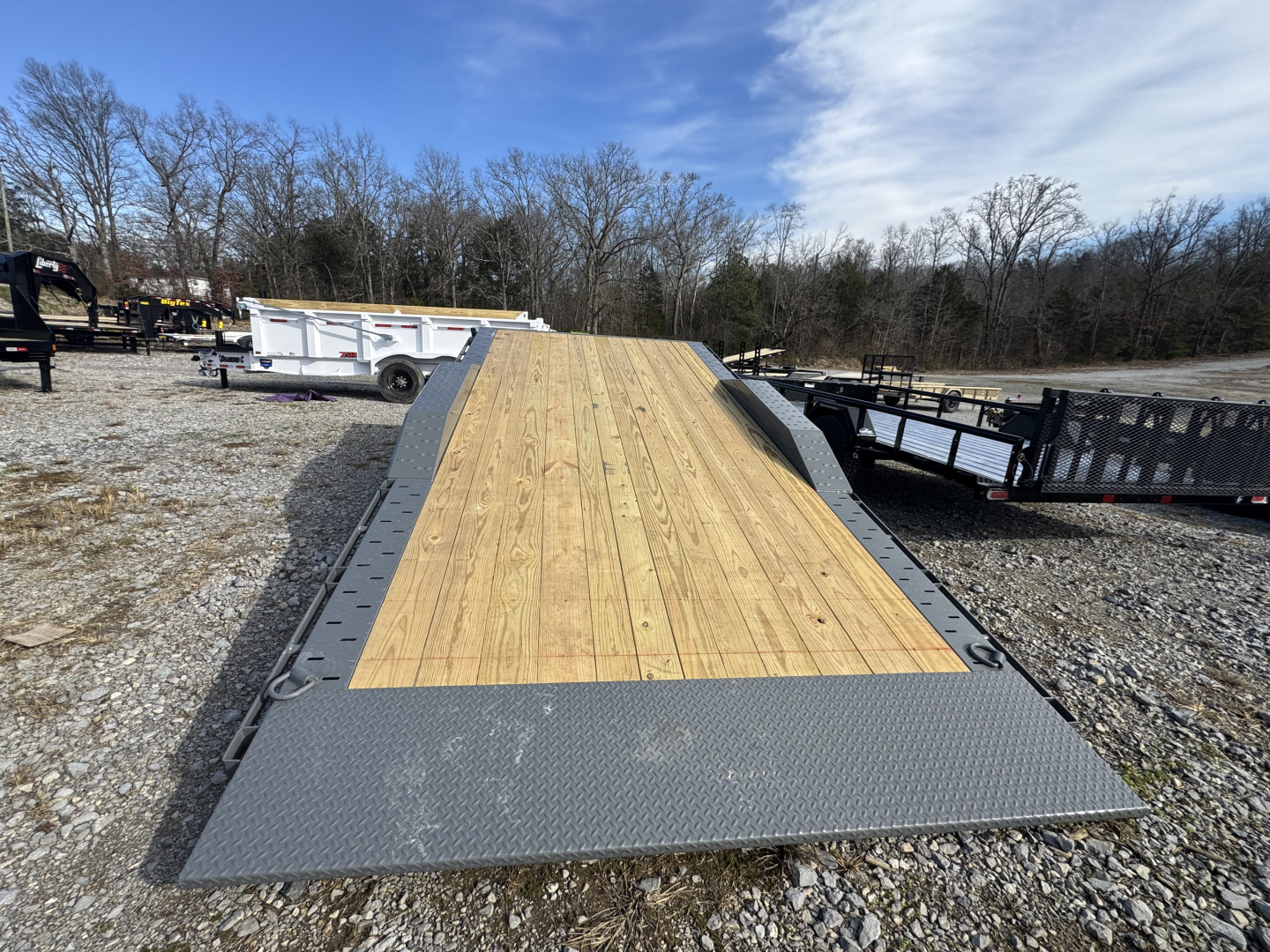 New 2026 Diamond C HXD 210 Tilt Trailer, HYD JACK, 23K GVWR