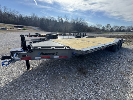 New 2026 Diamond C HXD 210 Tilt Trailer, HYD JACK, 23K GVWR