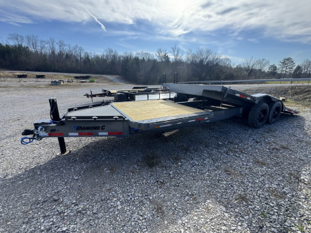 New 2026 Diamond C HXD 210 Tilt Trailer, HYD JACK, 23K GVWR