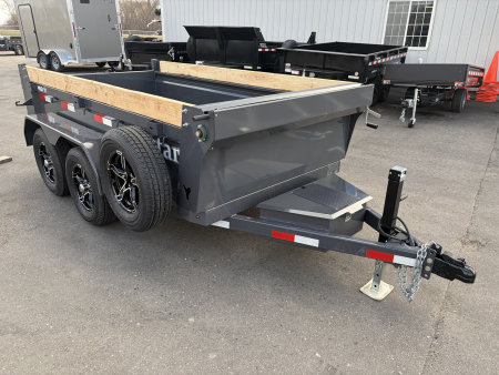 New DCB 5X10 7K DUMP TRAILER - GRAY