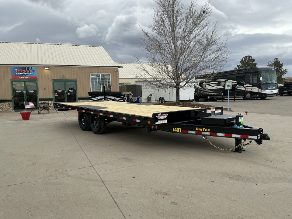 New 2026 Big Tex 14OT-22BK Flatbed Trailer