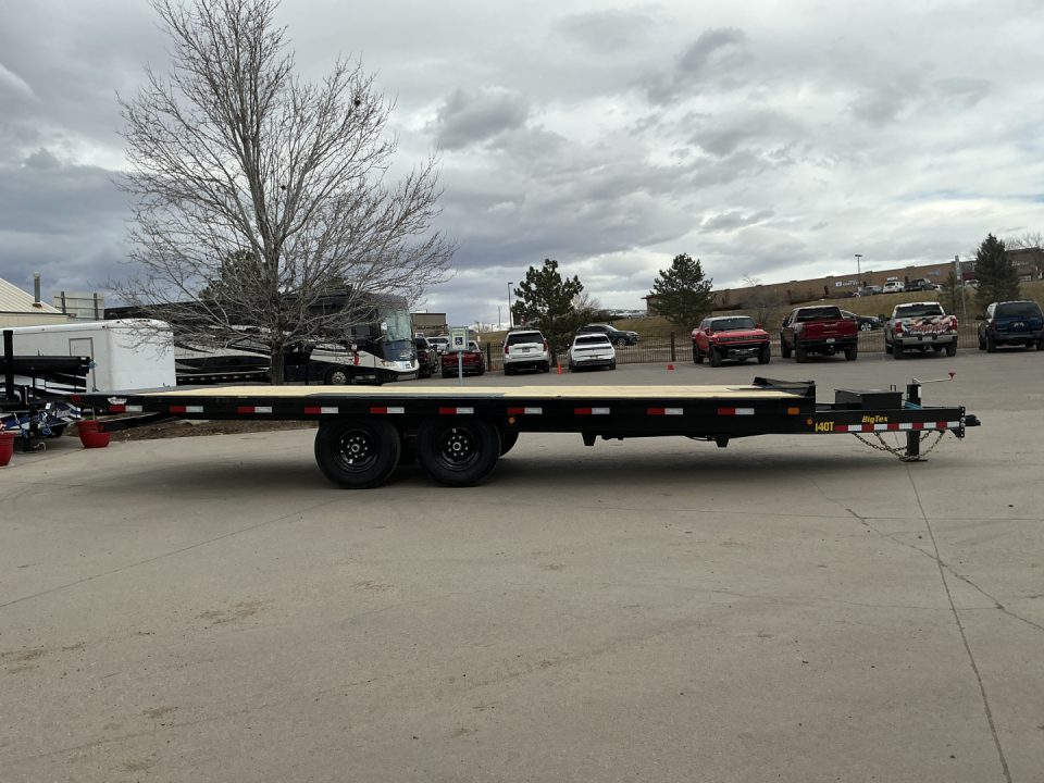 New 2026 Big Tex 14OT-22BK Flatbed Trailer