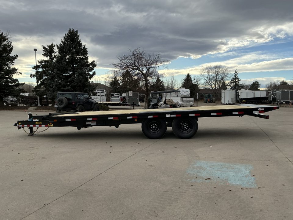 New 2026 Big Tex 14OT-22BK Flatbed Trailer