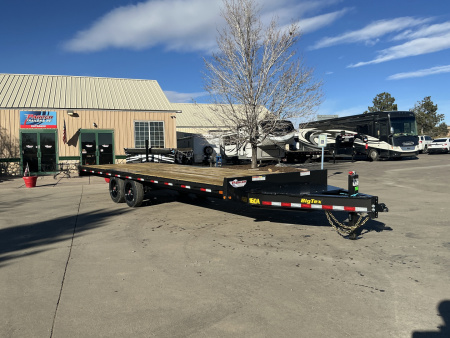 New 2026 Big Tex Trailers 16OA-24STA-S8BK Flatbed Trailer