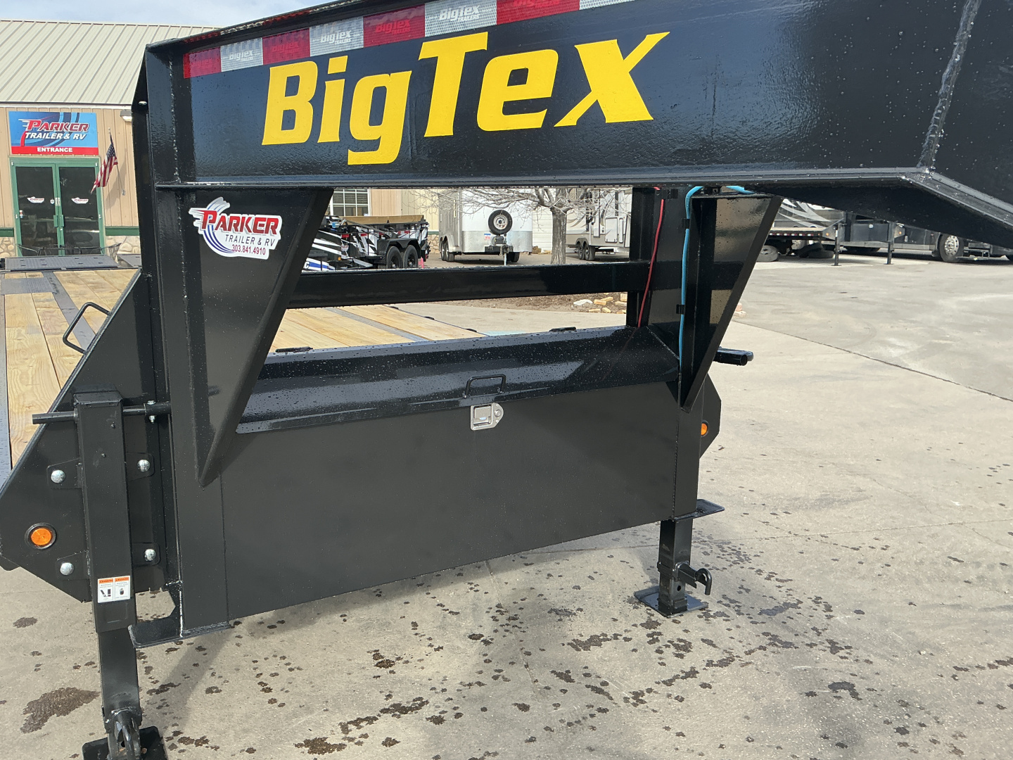 New 2026 Big Tex Trailers 14GN-30D5A-MRBK Flatbed Trailer