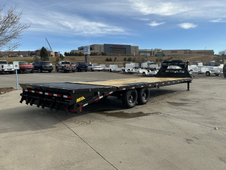 New 2026 Big Tex Trailers 14GN-30D5A-MRBK Flatbed Trailer
