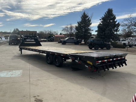 New 2026 Big Tex Trailers 14GN-30D5A-MRBK Flatbed Trailer