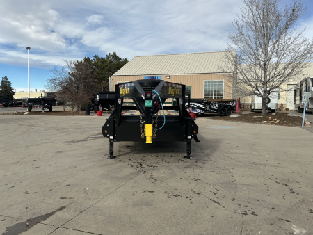 New 2026 Big Tex Trailers 14GN-30D5A-MRBK Flatbed Trailer