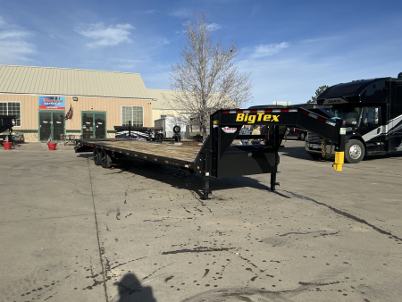 New 2026 Big Tex Trailers 14GN-33D5A-MRBK Flatbed Trailer
