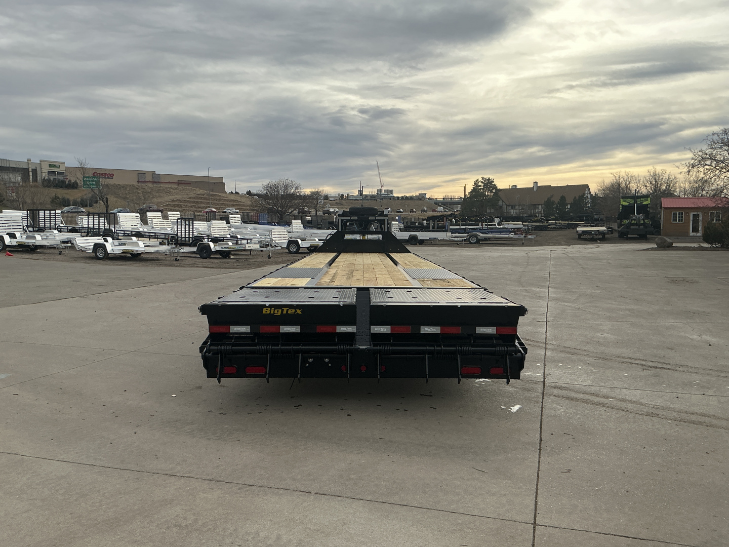 New 2026 Big Tex Trailers 25GN-35D5A-MRBK Flatbed Trailer