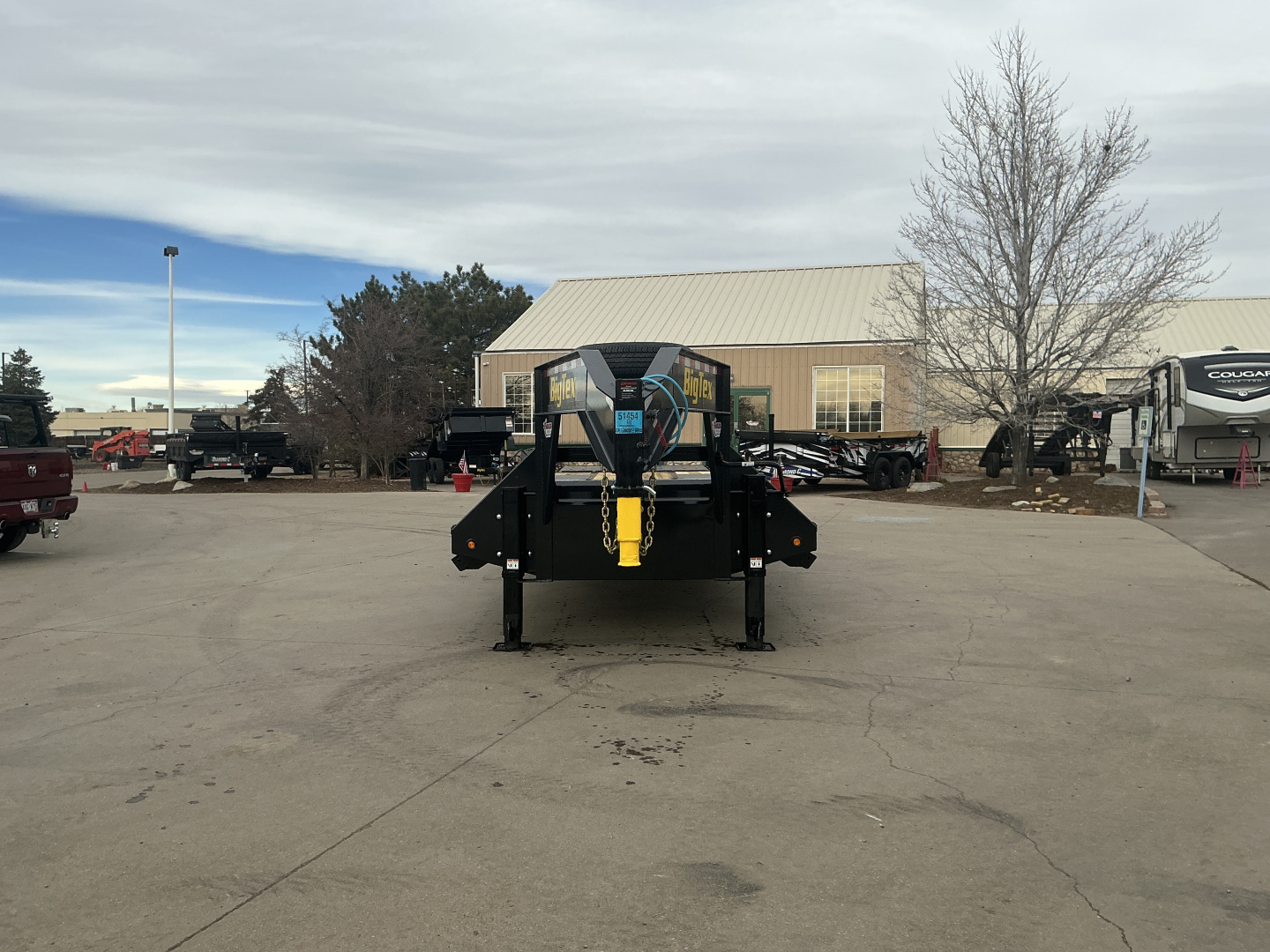 New 2026 Big Tex Trailers 25GN-35D5A-MRBK Flatbed Trailer