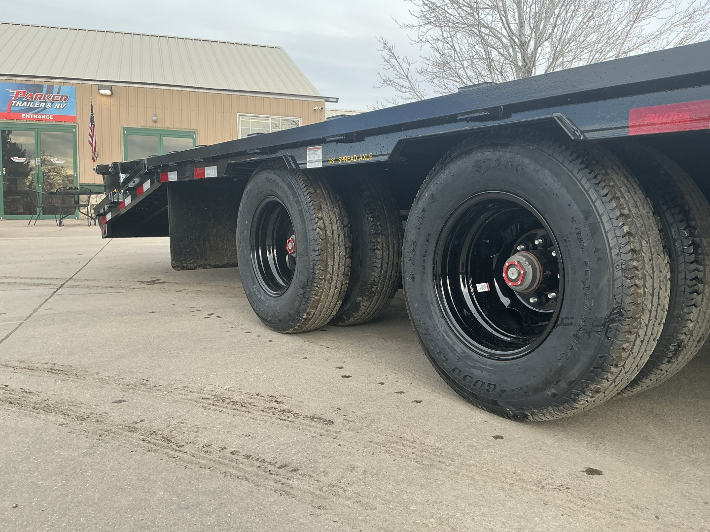 New 2026 Big Tex Trailers 25GN-35D5A-MRBK Flatbed Trailer